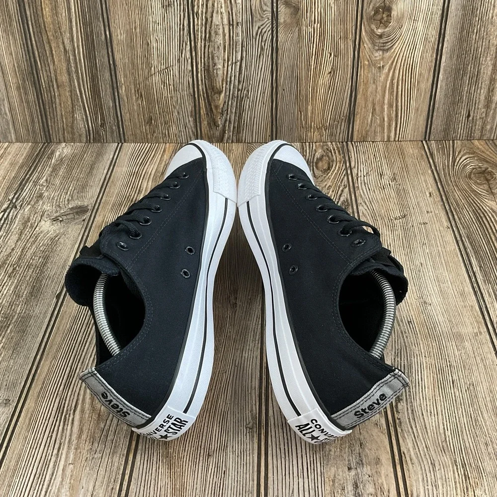 Converse CTAS Low Top Black Gum Soles Athletic Sneakers Shoes Men's Size 12 US